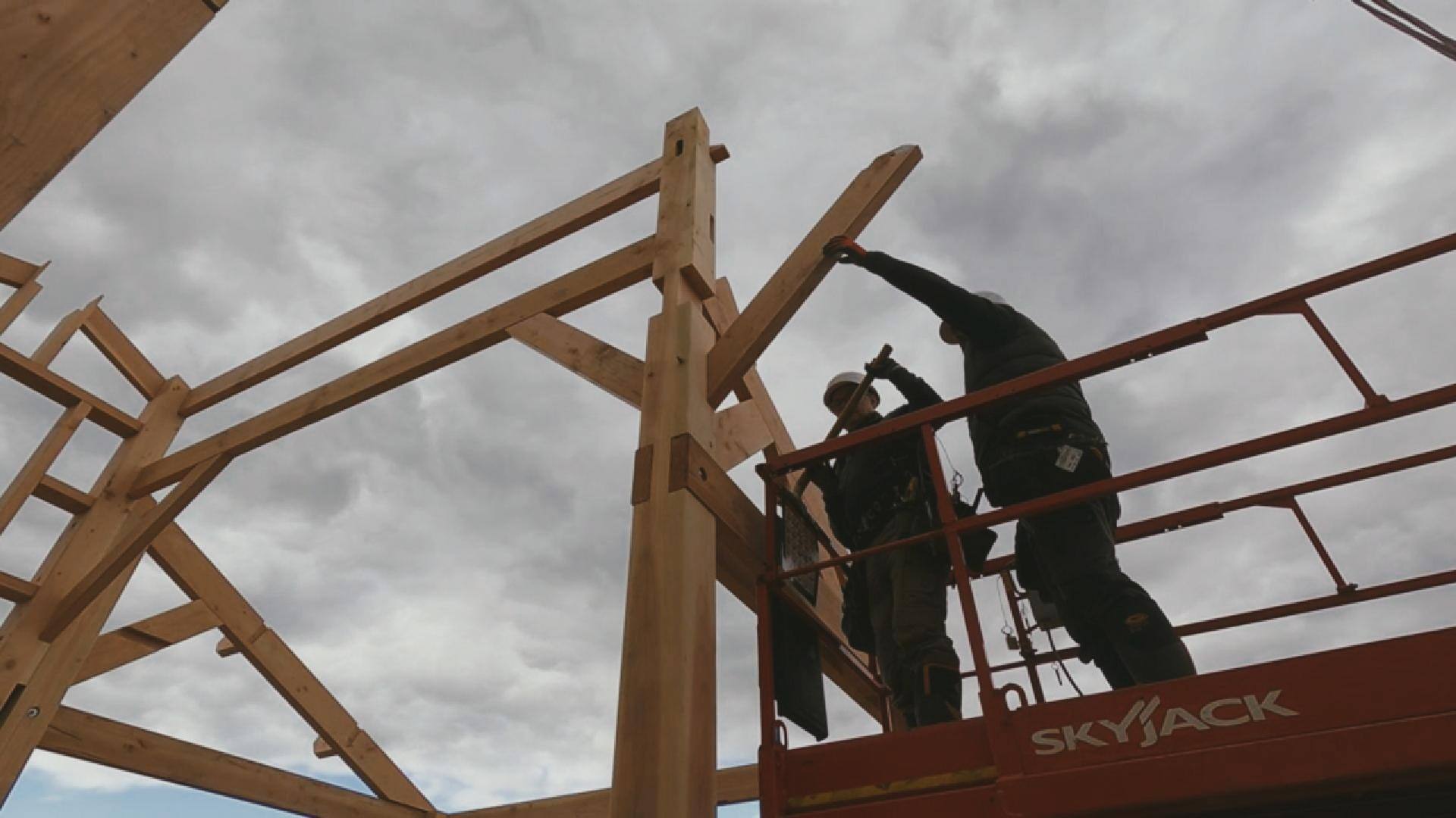 Mottaghan Reid on site