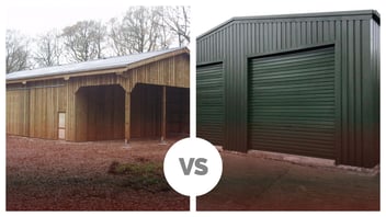 Timber vs Steel Barns