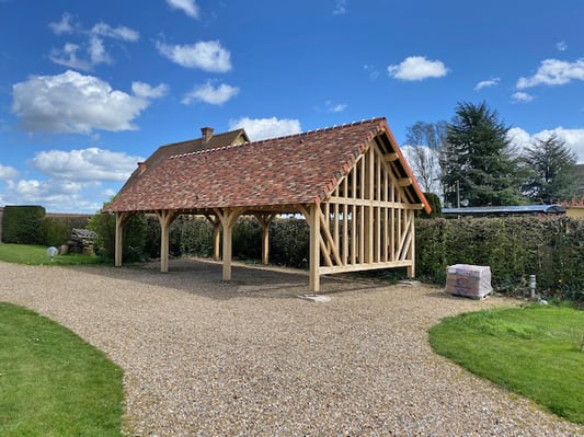 Oak Frame Garage