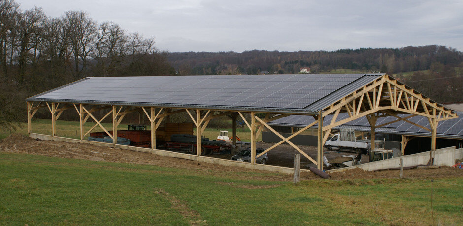 Timber Frame Clear span Agricultural building