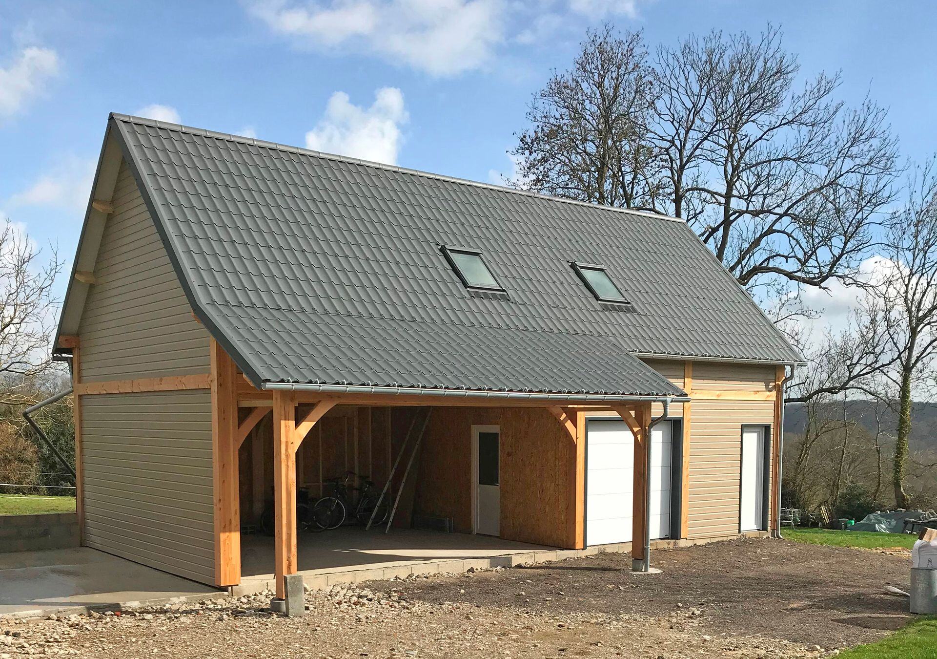 Softwood Frame Garage