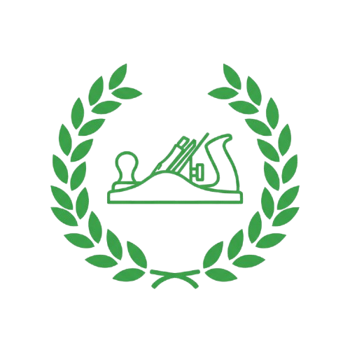 Icon representing 35 years of family heritage in master carpentry and timber framing.